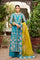 Turquoise Kalidar Dress with Yellow Masuri Dupatta – Elegant Traditional Wear