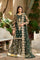 Green Wedding Formal Dress - Organza Dupatta & Zari Gharara